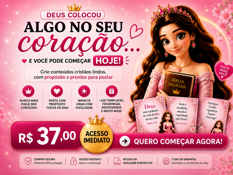 Combo Princesas Cristãs - 800x600