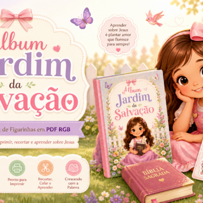 Jardim da Salvação - Pacote de Artes prontas para redes sociais